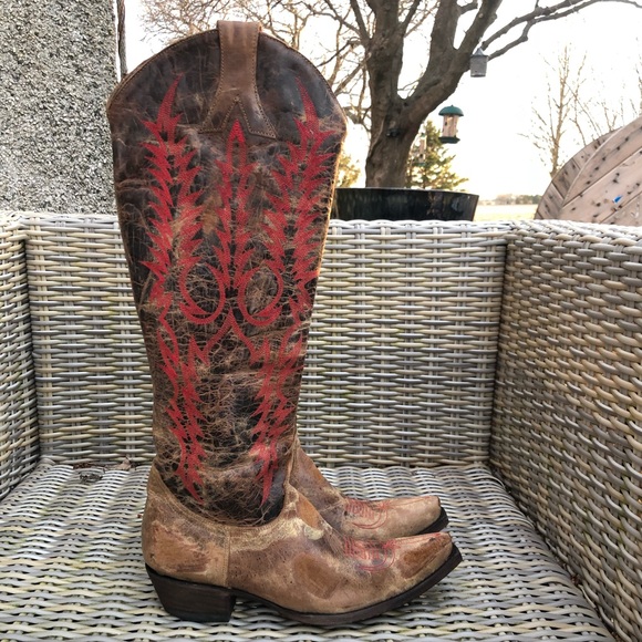 Old Gringo Mayra Camo Boots 9 Cowboy Western NEW - Picture 6 of 16